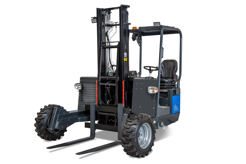 Terberg Kinglifter introduceert meeneemvorkheftruck met een 38 pk motor