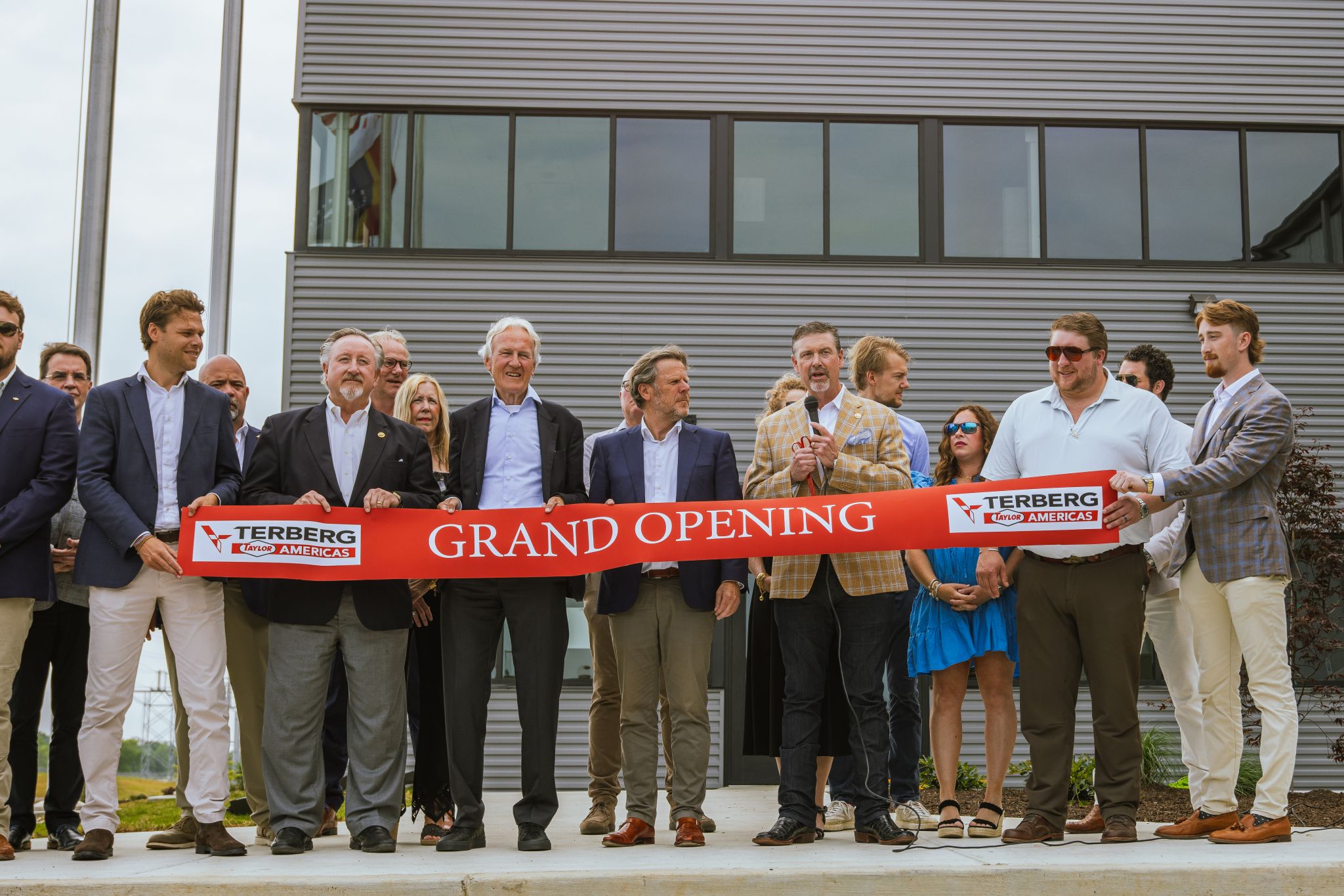 Grand Opening Ceremony for manufacturing facility Terberg Taylor Americas